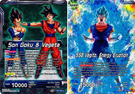 Son Goku & Vegeta // SSB Vegito, Energy Eruption [BT7-025]