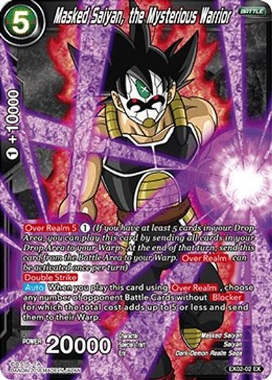 Saiyan Enmascarado, el Guerrero Misterioso (EX02-02) [Villanos del Demonio Oscuro] 