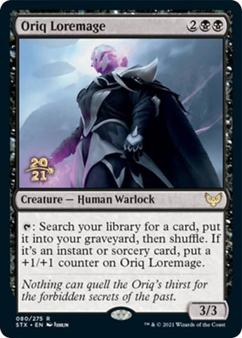 Oriq Loremage [Promociones preliminares de Strixhaven: School of Mages] 