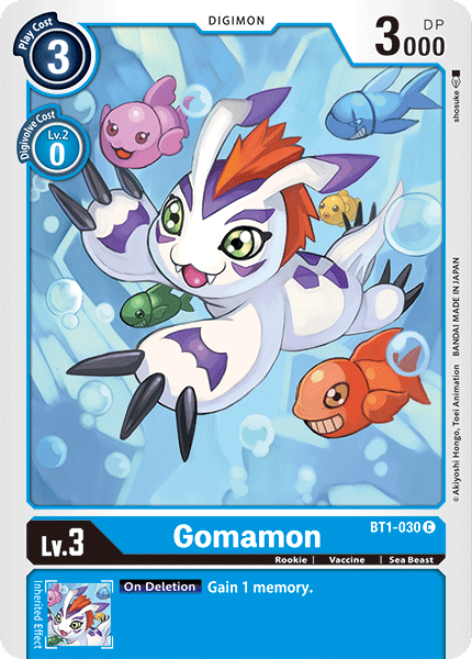 Gomamon [BT1-030] [Lanzamiento de refuerzo Ver.1.0] 