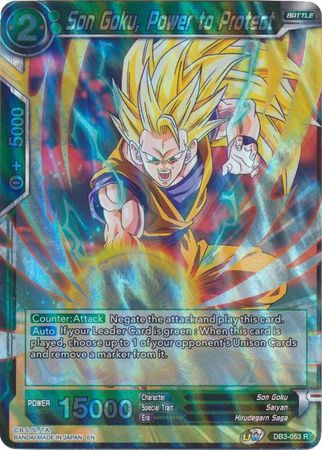 Son Goku, Power to Protect [DB3-053]