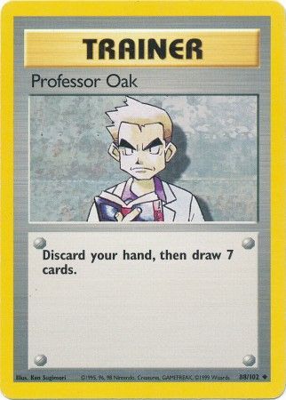 Profesor Oak (88/102) [Conjunto básico] 