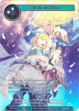 Reunion of Sisters (Full Art) (LEL-024) [Legacy Lost]