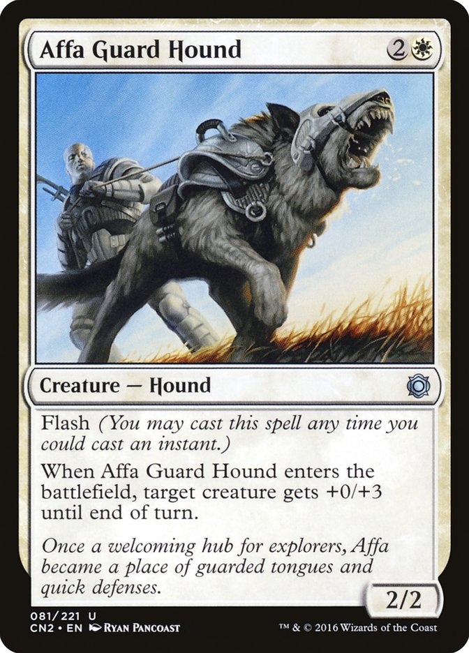 Affa Guard Hound [Conspiration : prendre la couronne] 