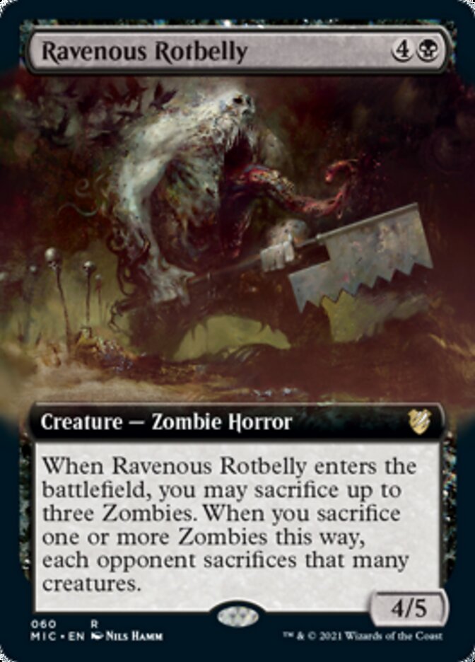 Rotbelly voraz (extendido) [Innistrad: Midnight Hunt Commander]