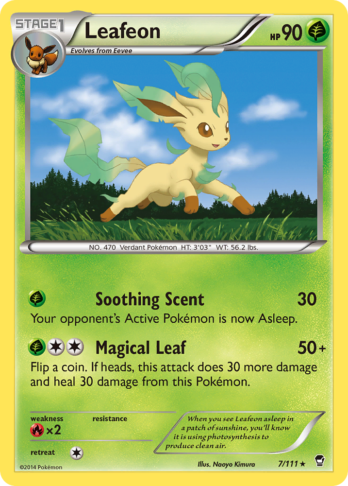 Leafeon (7/111) [XY : Poings furieux] 