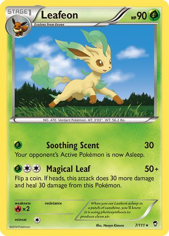 Leafeon (7/111) [XY : Poings furieux] 