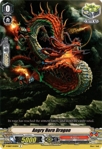 Angry Horn Dragon (V-EB07/042EN) [The Heroic Evolution]
