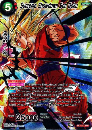 Enfrentamiento Supremo Son Goku (SPR) [TB2-002] 