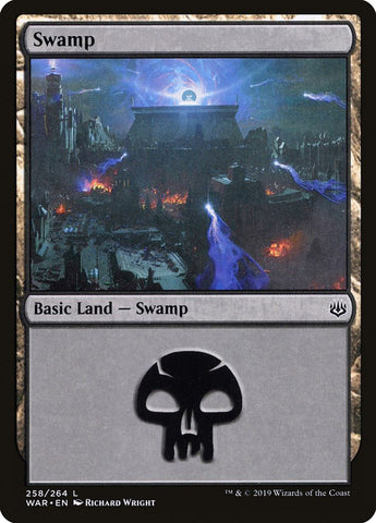 Swamp (#258) [War of the Spark]
