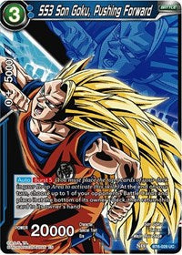 SS3 Son Goku, empujando hacia adelante [BT6-029] 