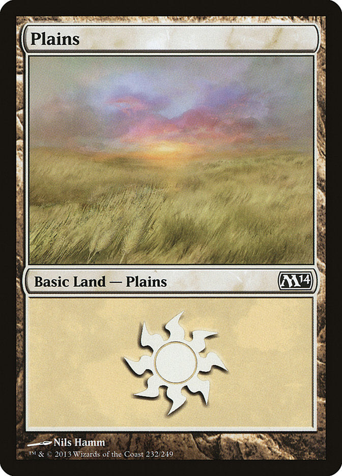 Plains (#232) [Magic 2014]