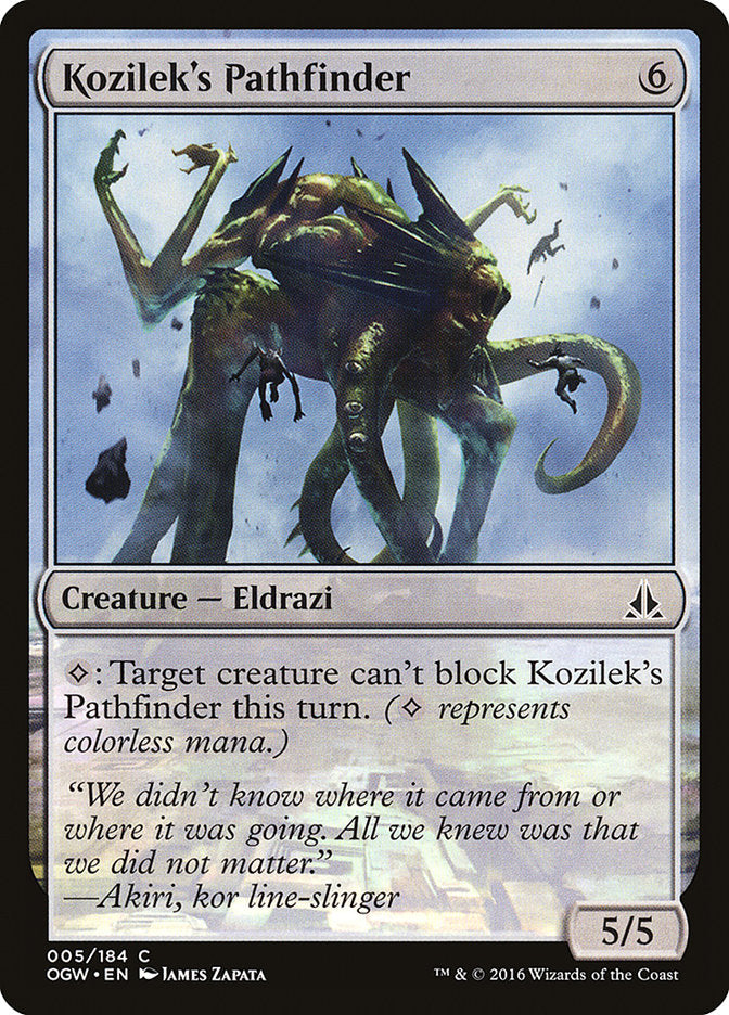 Pionero de Kozilek [Juramento de los Guardianes] 