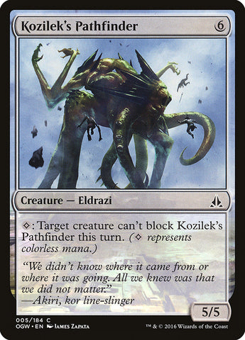 Pionero de Kozilek [Juramento de los Guardianes] 