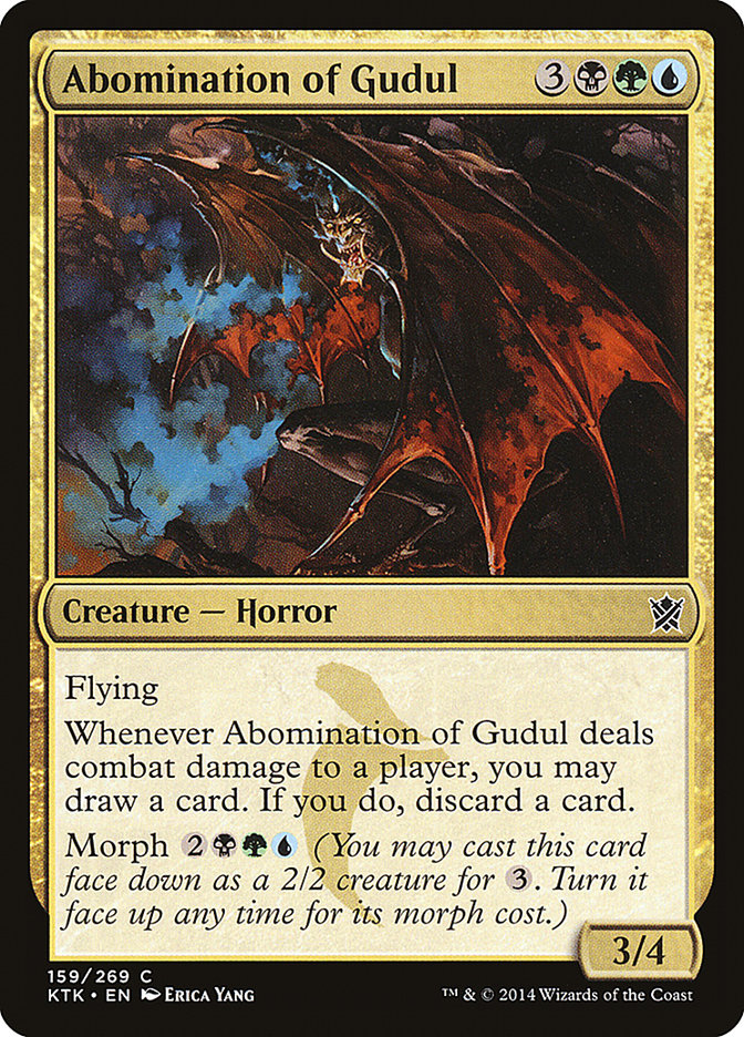 Abominación de Gudul [Khans de Tarkir] 