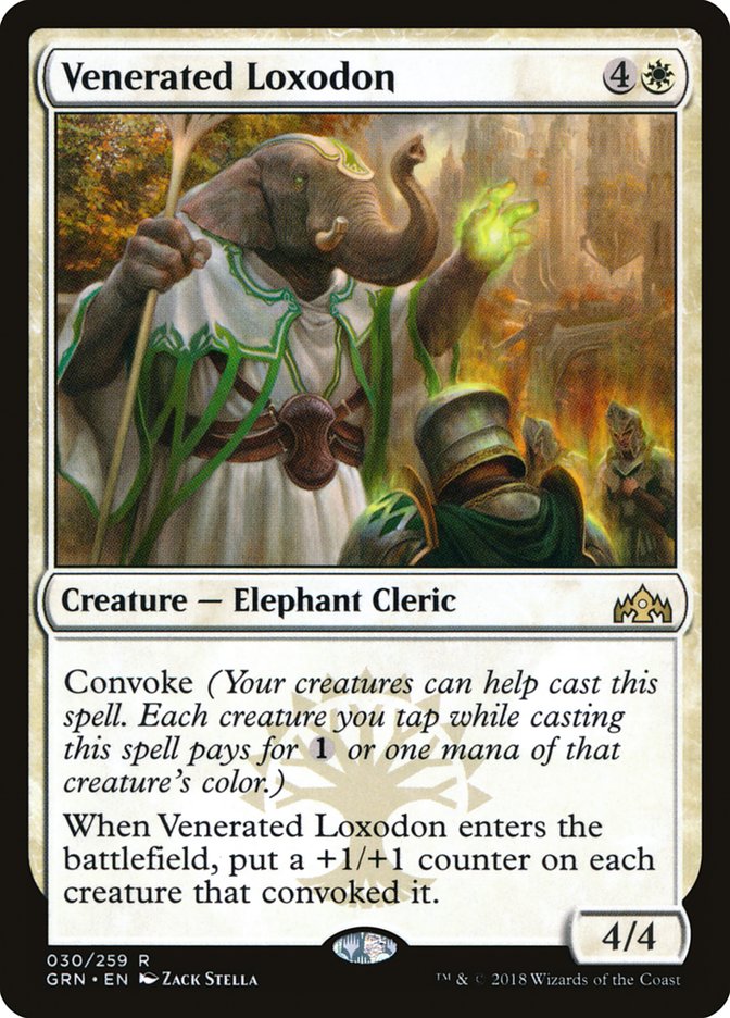 Loxodon venerado [Gremios de Ravnica] 