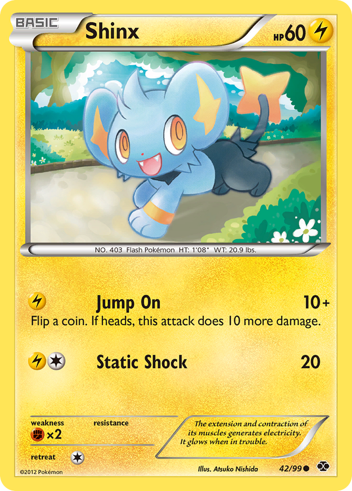 Shinx (42/99) [Noir et Blanc : Prochaines Destinées] 