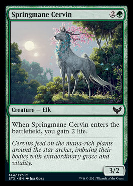 Springmane Cervin [Strixhaven: Escuela de magos] 