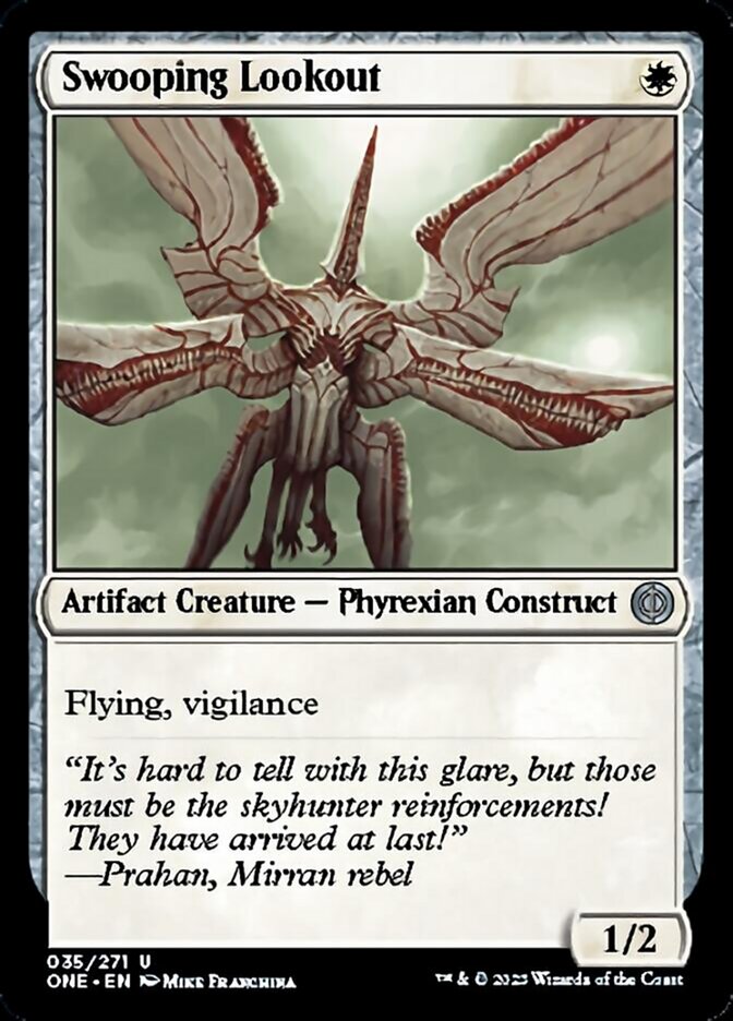 Swooping Lookout [Phyrexia: All Will Be One]