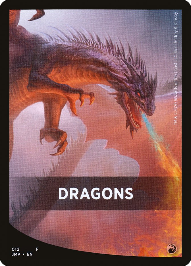 Tarjeta temática Dragons [Jumpstart Front Cards] 