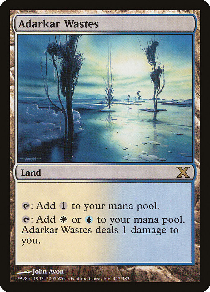 Adarkar Wastes [Dixième édition] 