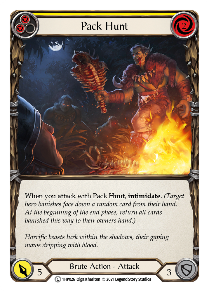 Pack Hunt (Yellow) [1HP026]