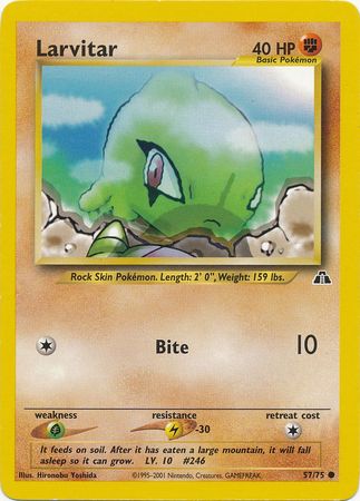 Larvitar (57/75) [Neo Descubrimiento] 