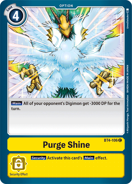 Purga Shine [BT4-106] [Gran Leyenda] 