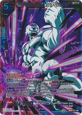 Full-Power Frieza, 100-Percent Overdrive [BT9-101]