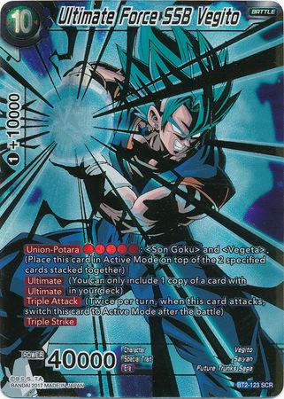 Ultimate Force SSB Vegetto [BT2-123] 