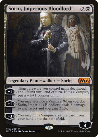 Sorin, Imperious Bloodlord (Pack promotionnel) [Promotions de l'édition de base 2020] 