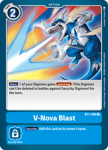 V-Nova Blast [BT1-098] [Lanzamiento de refuerzo Ver.1.0] 