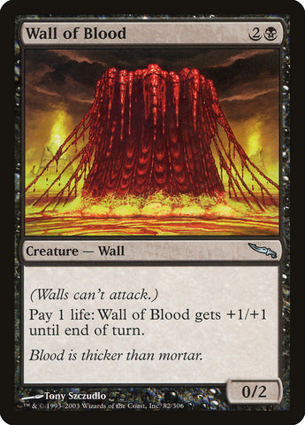 Muro de sangre [Mirrodin] 