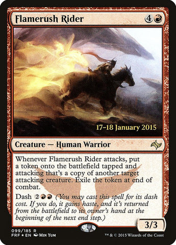 Flamerush Rider  (Prerelease) [Fate Reforged Prerelease Promos]