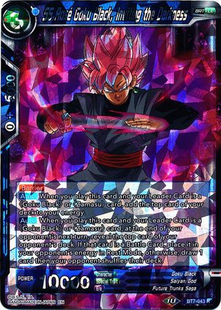 SS Rose Goku Black, invitando a la oscuridad [BT7-043] 