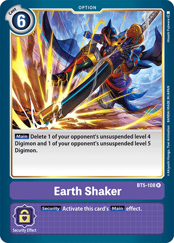 Earth Shaker [BT5-108] [Bataille d'Omni] 
