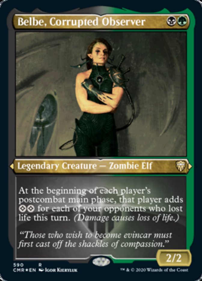 Belbe, Corrupted Observer [Commander Legends Etched]