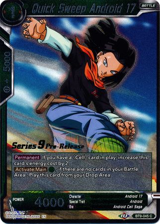 Quick Sweep Android 17 (Universal Onslaught) [BT9-045]