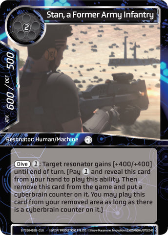 Stan, a Former Army Infantry (GITS2045SD-010) [Ghost in the Shell SAC_2045 Starter Deck]