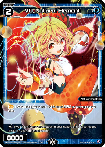 VO, Natural Element (Parallel Foil) (WXDi-P08-066P[EN]) [Spread Diva]