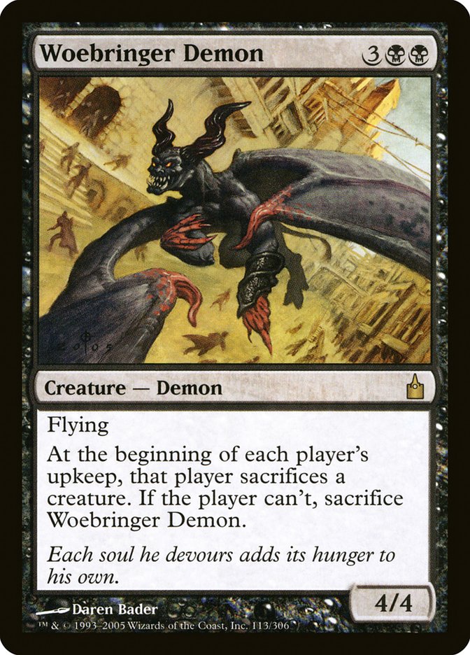 Démon Woebringer [Ravnica: Cité des Guildes] 