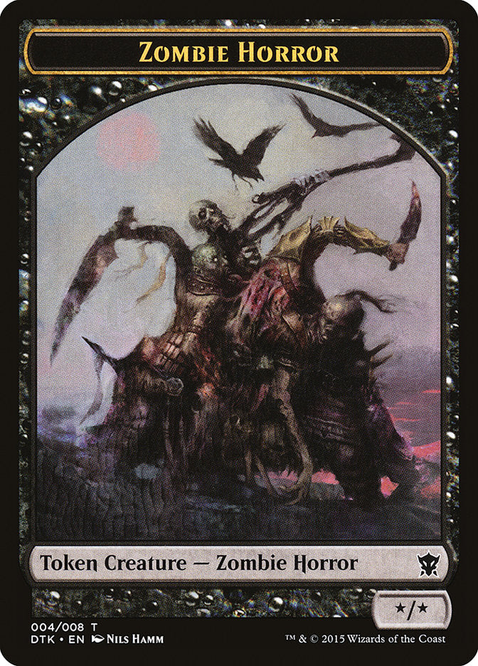 Zombie Horror [Jetons des Dragons de Tarkir] 