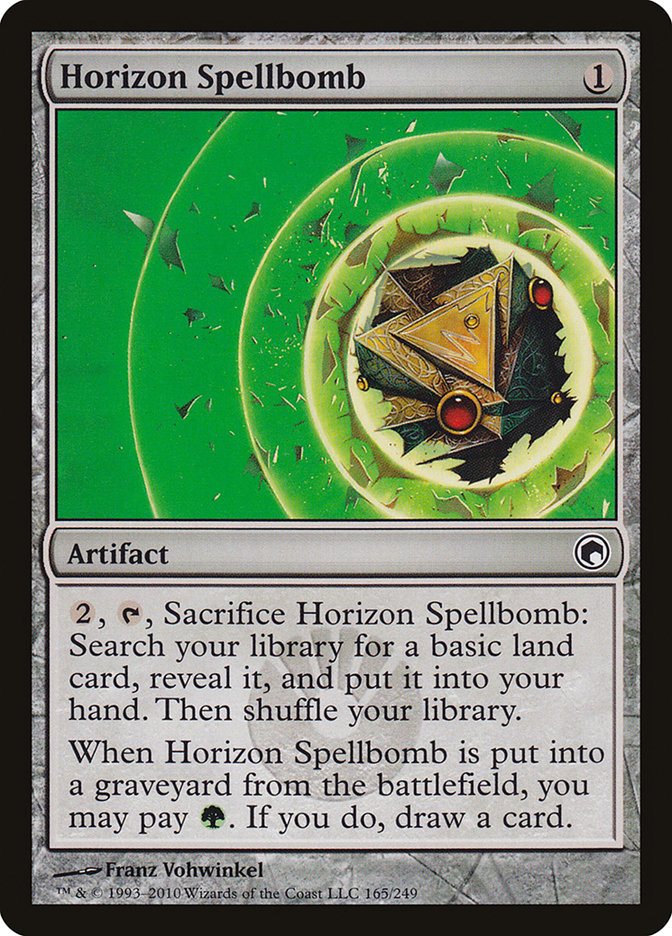 Horizon Spellbomb [Cicatrices de Mirrodin] 