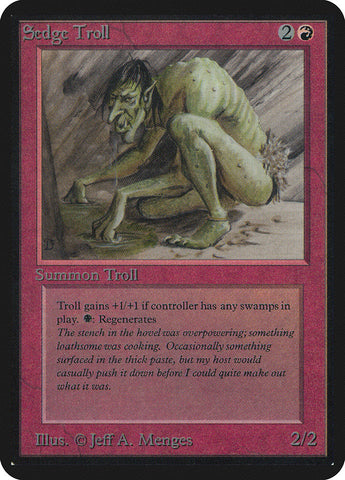 Sedge Troll [Limited Edition Alpha]