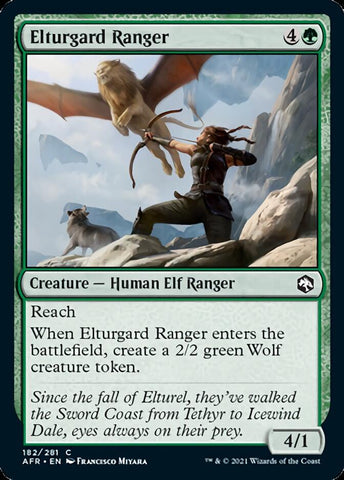 Elturgard Ranger [Dungeons &amp; Dragons: Aventuras en los Reinos Olvidados] 