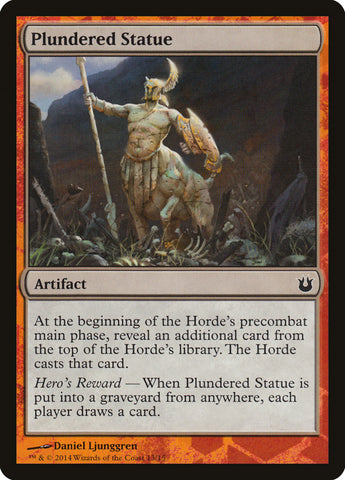 Plundered Statue [Hero's Path Promos]
