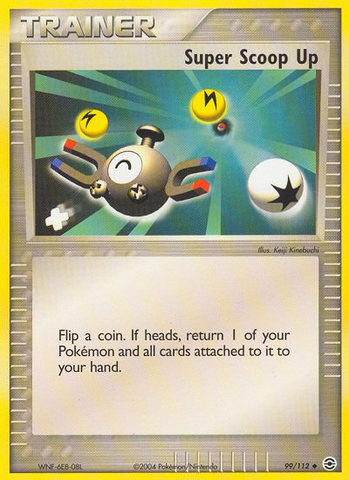 Super Scoop Up (99/112) [EX : FireRed &amp; LeafGreen] 