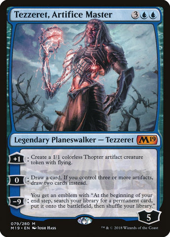 Tezzeret, Artifice Master [Core Set 2019]