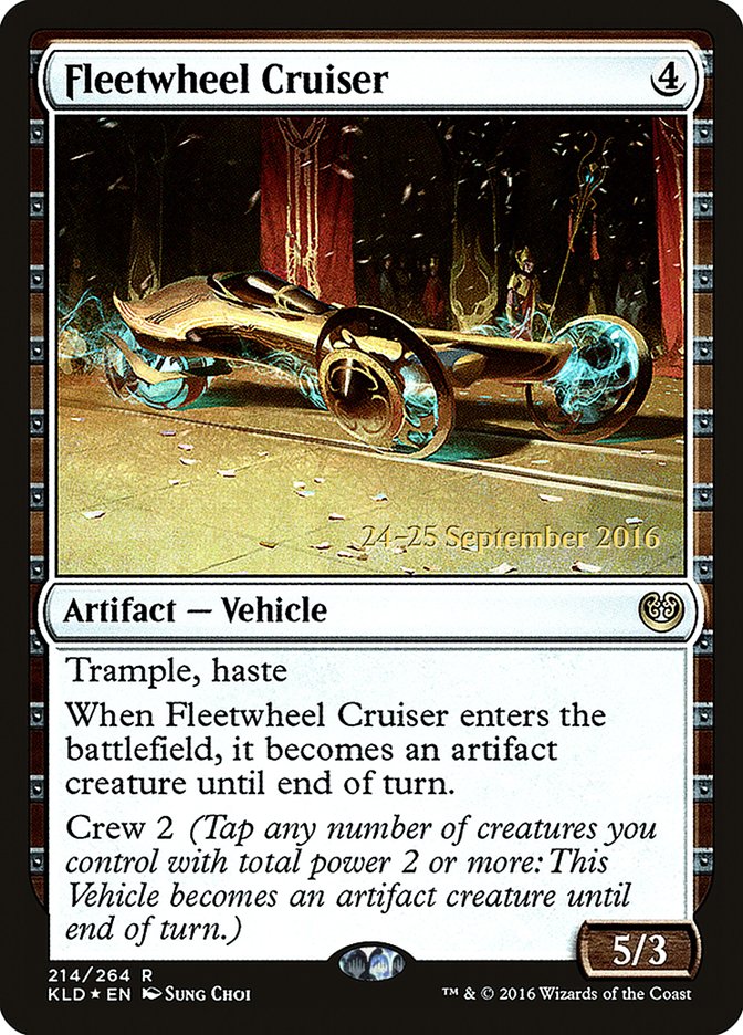 Fleetwheel Cruiser  (Prerelease) [Kaladesh Prerelease Promos]