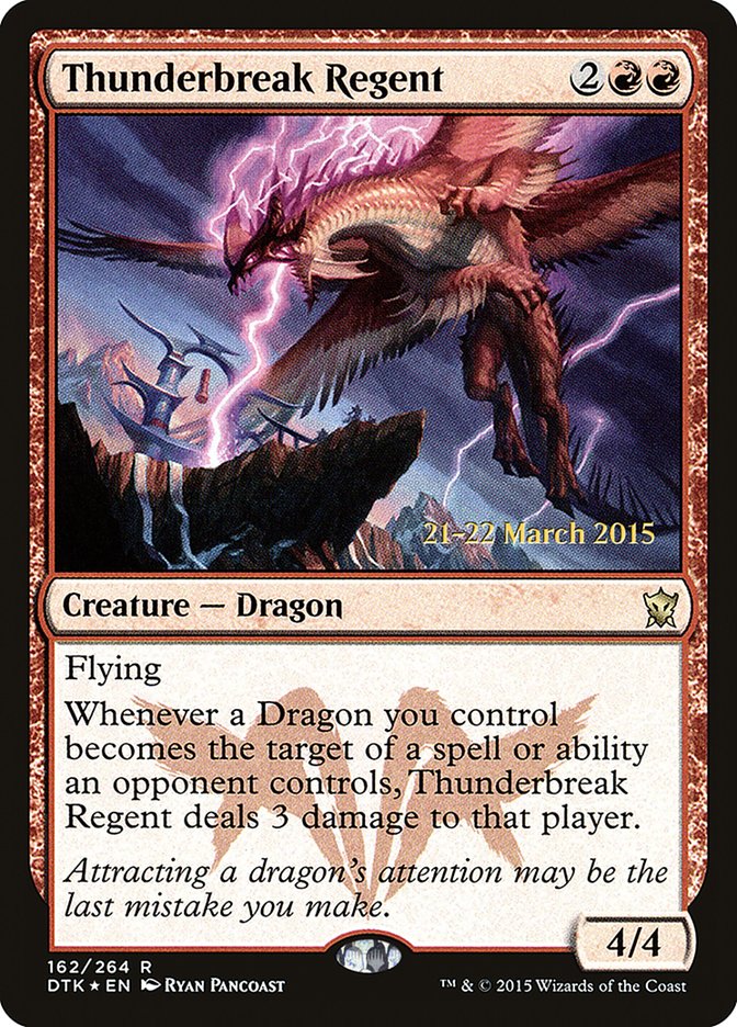 Thunderbreak Regent [Promotions d'Avant-première Dragons of Tarkir] 